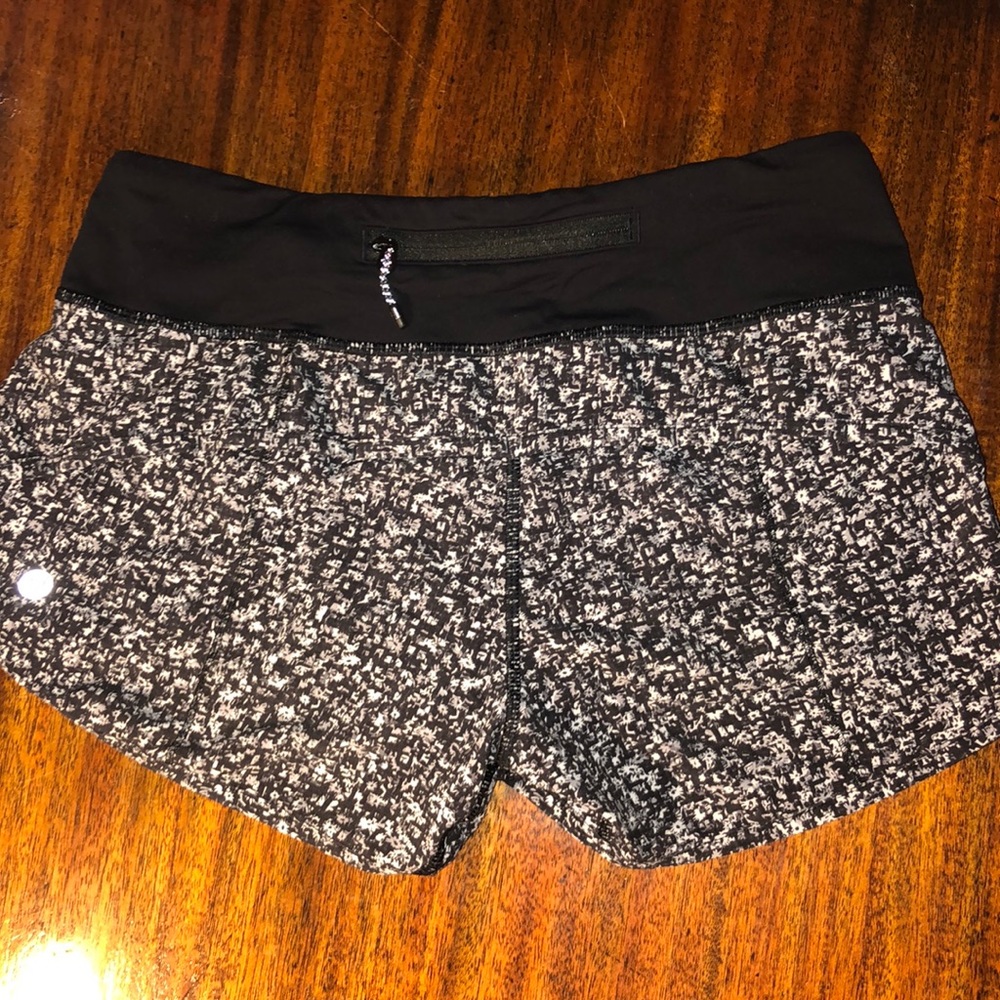 lululemon size 2 discontinued shorts